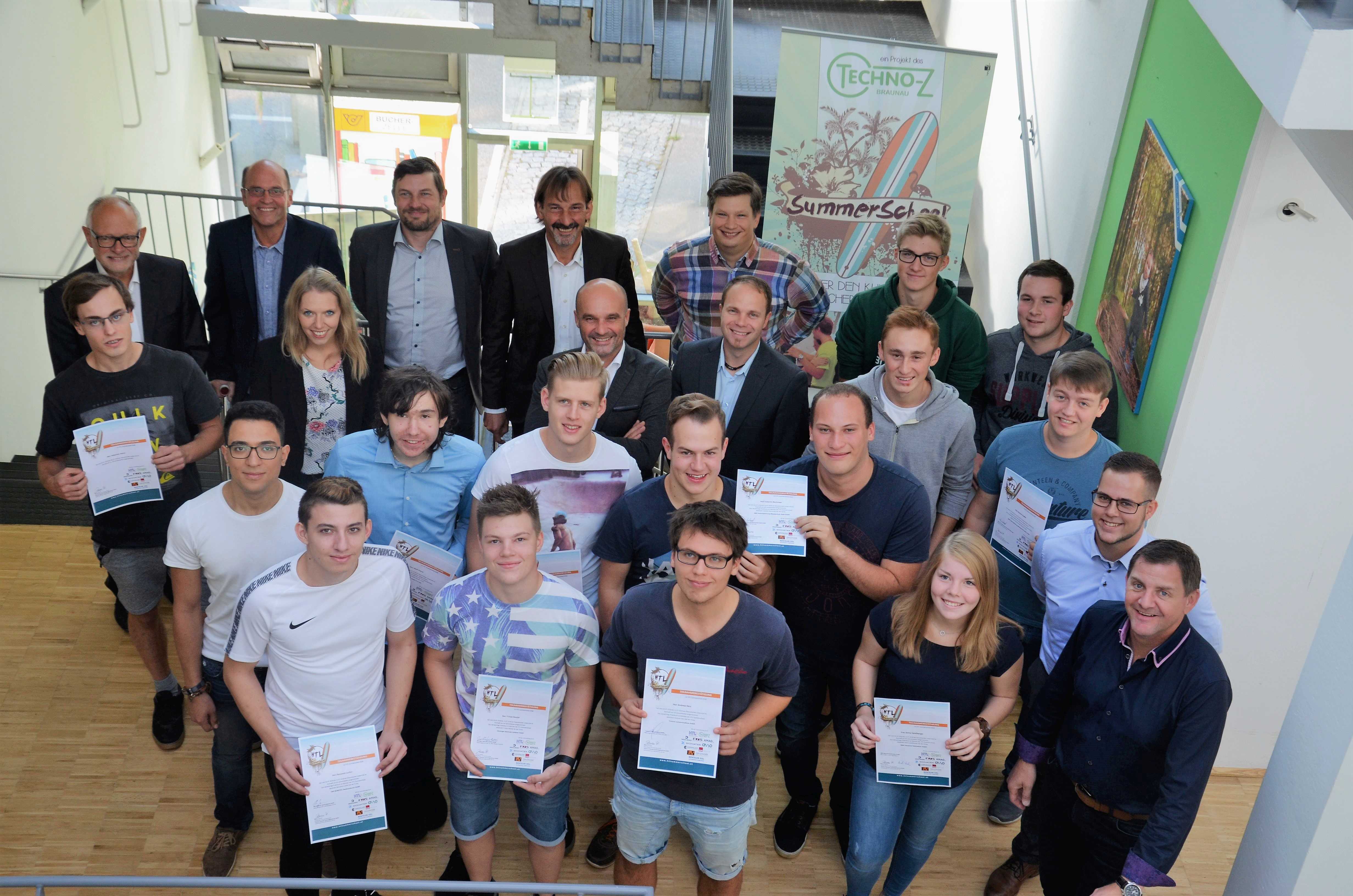 Fotos HTL HTLSummerschool2018 Zeugnisuebergabe 002