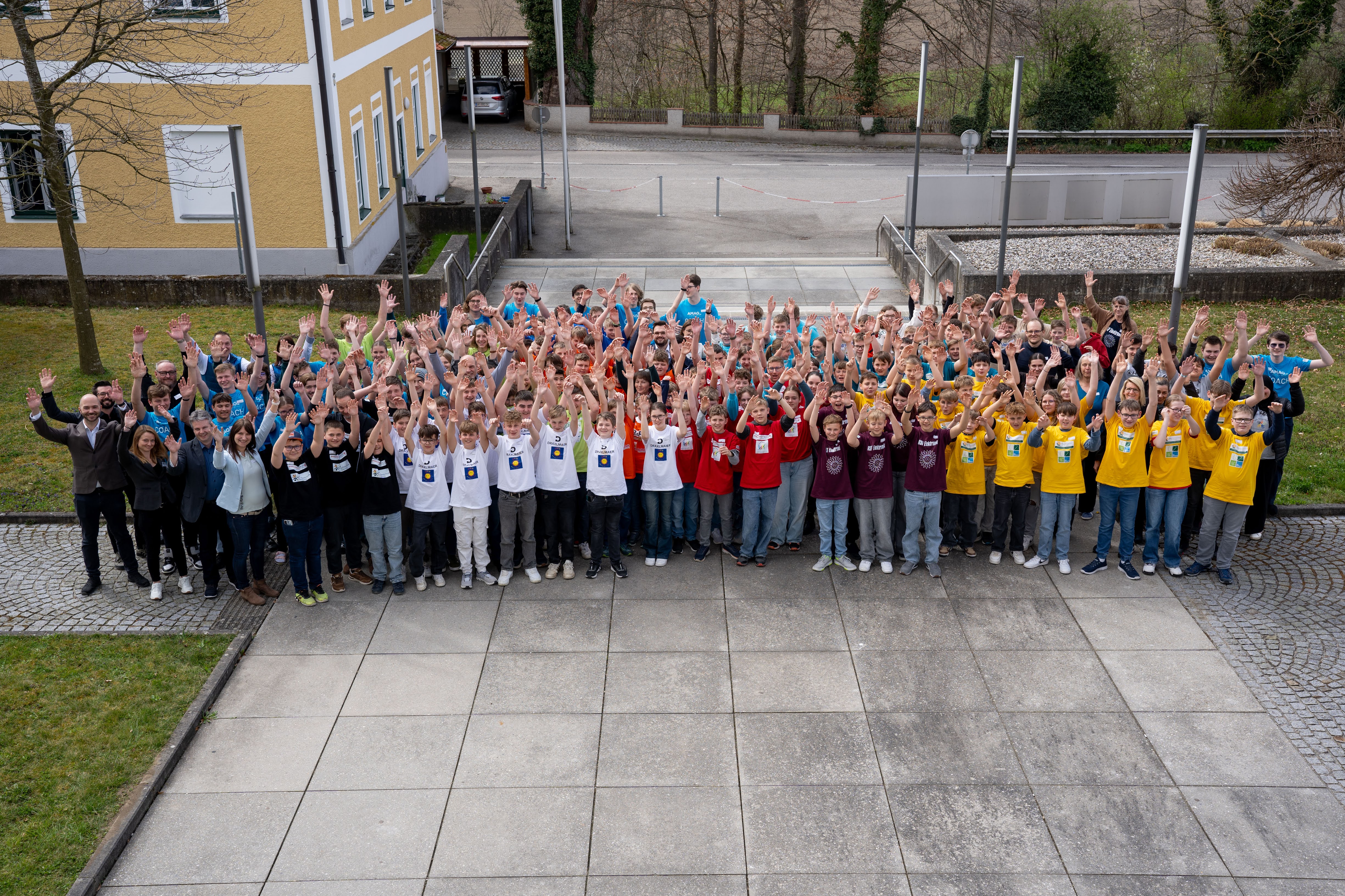 Robotik Bezirkswettbewerb - robot olympiad district braunau